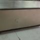 Metal tv stand three doors showcase