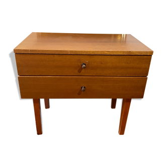 Scandinavian bedside table from the 1960s