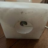 Alabaster column lamp from the 1960s.