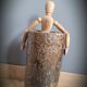ELS sandstone vase