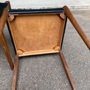 4 dining chairs in Vintage Mid-Century Scandinavian style from the 60s.