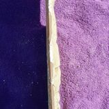 Polychrome carved wooden pediment, wall element, architectural, ancient object