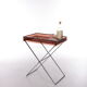 Table d’appoint en plexiglas, 1970 France