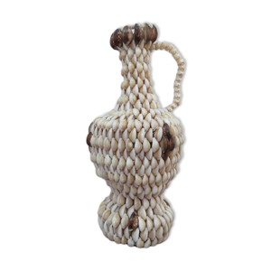 Vase en coquillage années