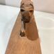 Sculpture de tigre en bois