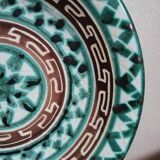 Series of 4 hollow plates Robert Picault Vallauris