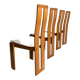 Chairs attributed to Mario Marenco for Mobil Girgi, Italy, 1970s, Set of 4