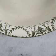 Iron earth large dish Sarreguemines Thérèse