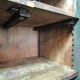 Old solid oak workshop furniture
