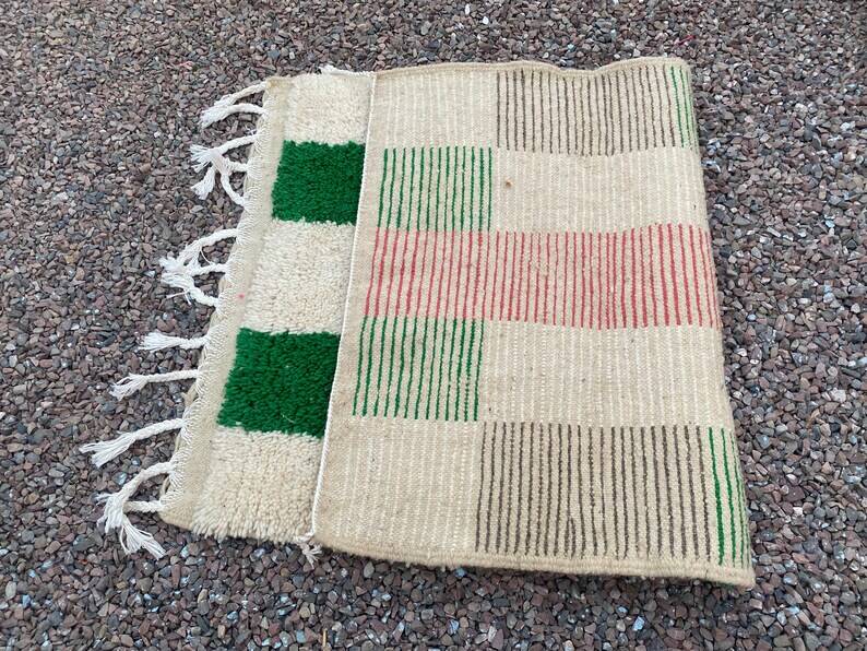Handmade wool rug 100cm x 200cm