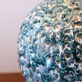 Ball vase in glazed stoneware La Charentaise