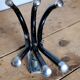 1940s/50s Articulated metal wall hanger