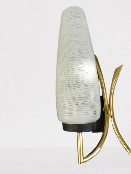 Apply modernist lamp design 50-60 vintage