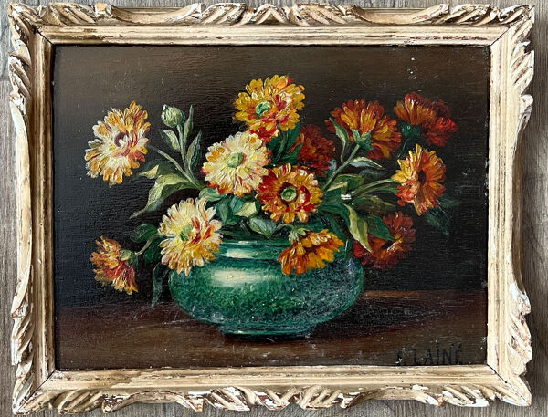 Les dahlias'' par E Lainé