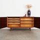 Mahogany cabinet, Danish design, 1970s, designer: Carlo Jensen, manufacture