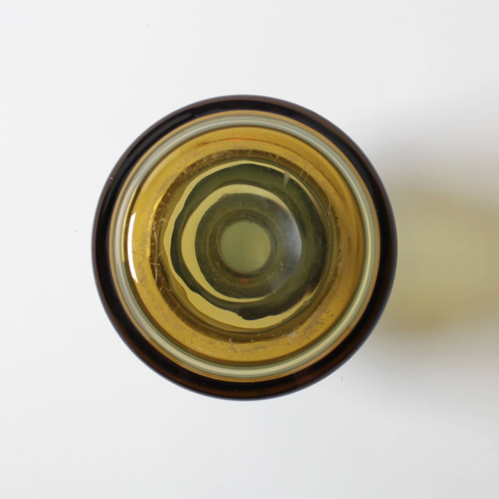 Vintage “Havana” Glass Gradient Vase by Per Lütken for Holmegaard / Denmark