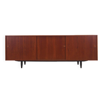 Buffet en teck, design danois, années 1970, production : Danemark