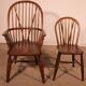 set of 5 Windsor chairs and two armchairs - 19th century