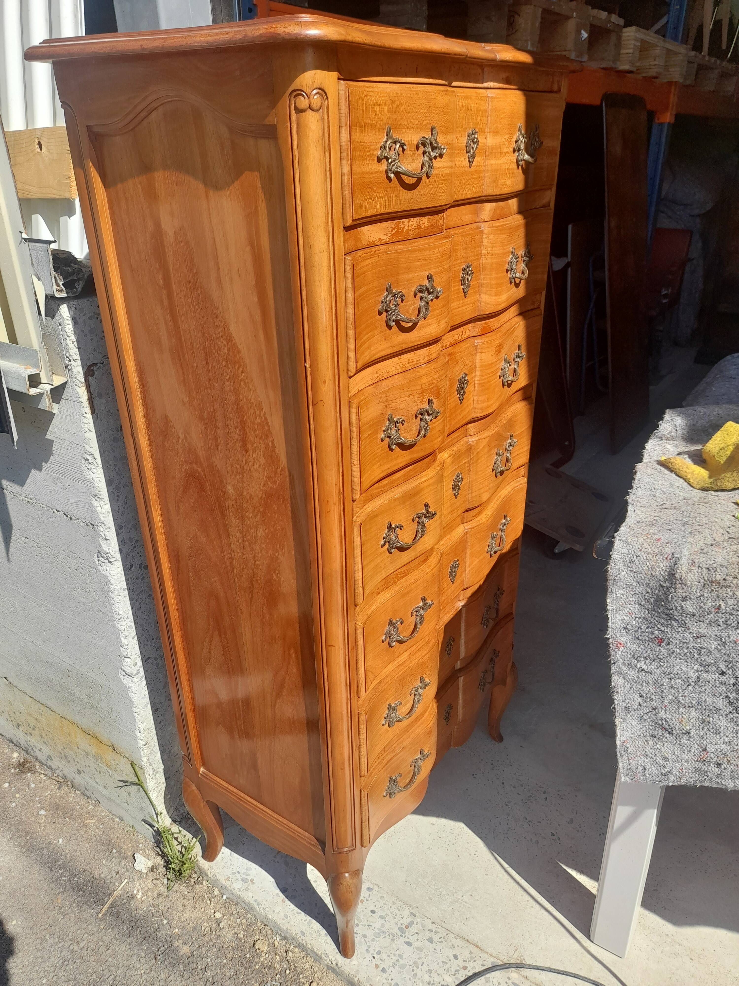 Semainier en arbalète 7 tiroirs