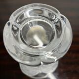 Vintage butterfly crystal vase