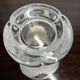 Vase cristal papillon vintage