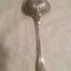 Olive spoon in silver metal df uniplat model