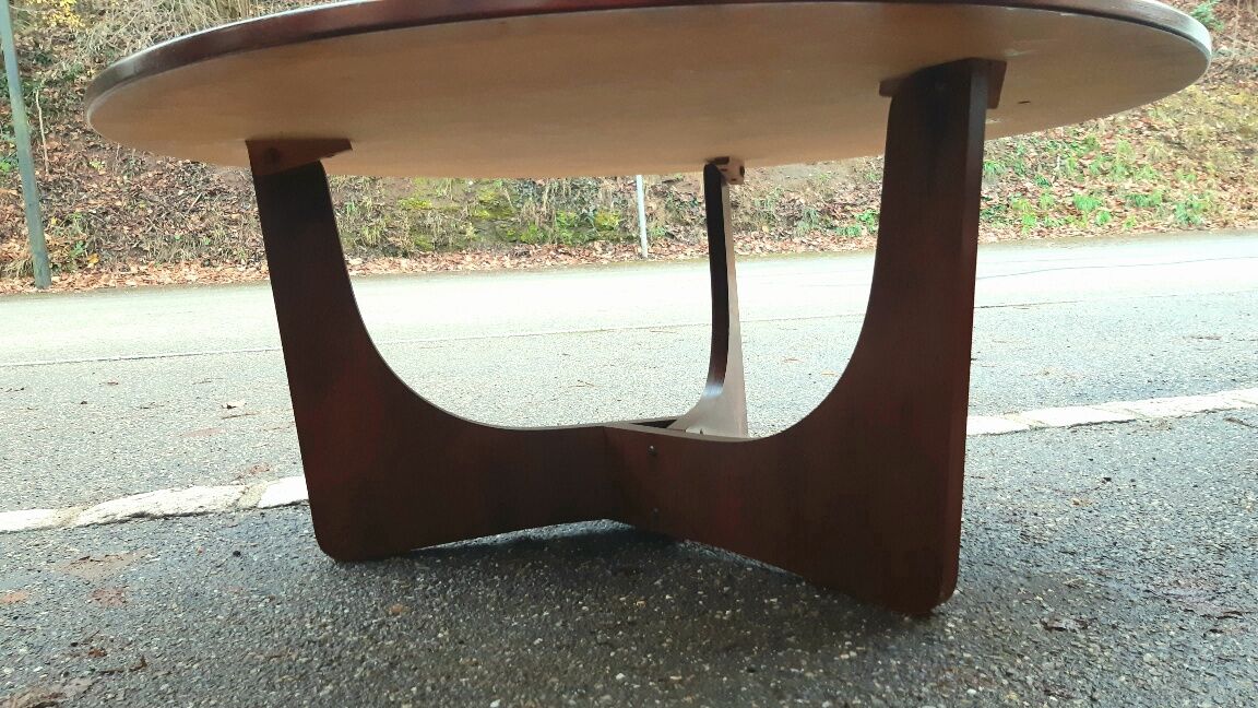 Rosewood coffee table 1970