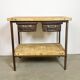 Vintage Industrial Worktable, 1960s
