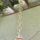 Suspension en raphia -éditeur italien Targetti -70’s