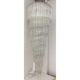 Murano Glass Sputnik Quadriedro Spyral Italian Chandelier