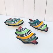 Trois coupelles en céramique Vallauris vintage