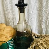 Smoked glass carafe from the 70s