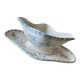 Antique earthenware sauceboat from Grigny (Rhône)