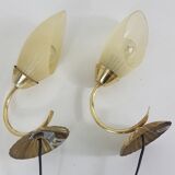 Pair of 50-60s sconces