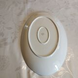 Set of 2 antique porcelain dishes gareis waldassen bavaria white with gold border