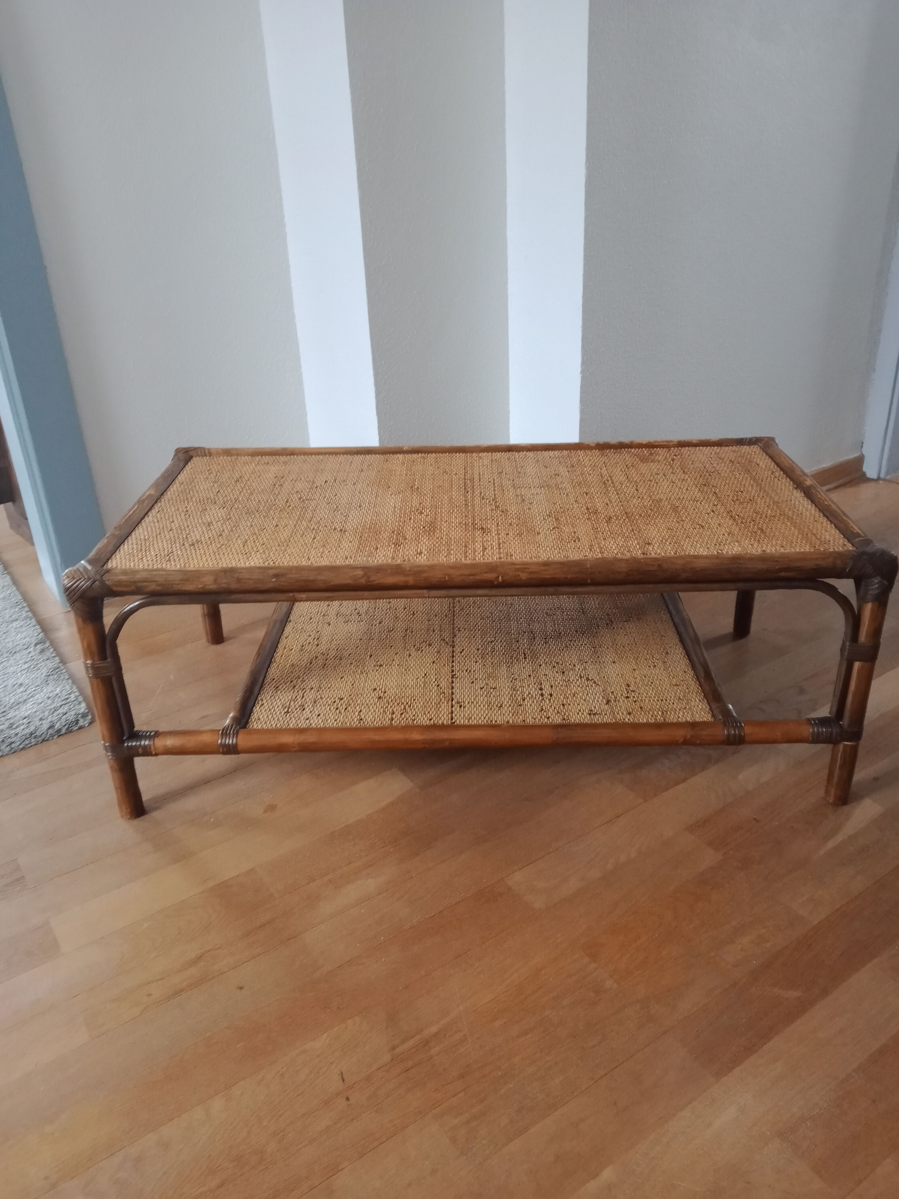 Bamboo coffee table