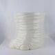 Grand Cache-pot-white vintage, Chaumette Italy, ceramics
