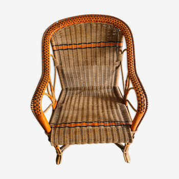 Rotin armchair