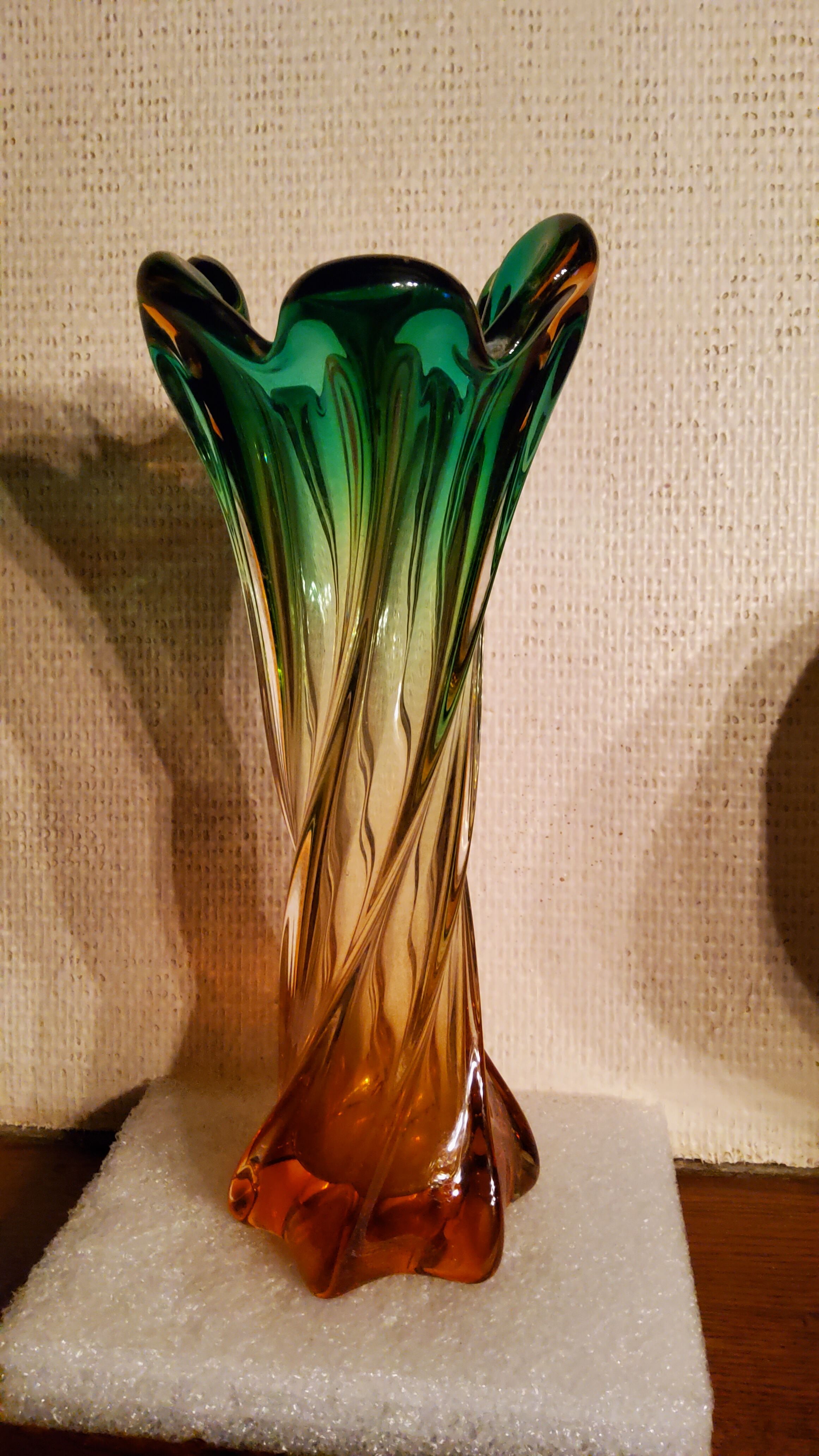 Murano glass vase from the 50s