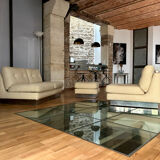 Salon "California" Jacques Charpentier, edition "Flat", France 1970