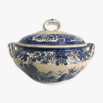 Old soup tureen Blue Burgenland of Villeroy and Boch