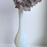 White opaline vase 60s