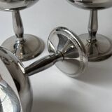 Vintage stainless steel cups