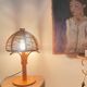 Vintage rattan lamp
