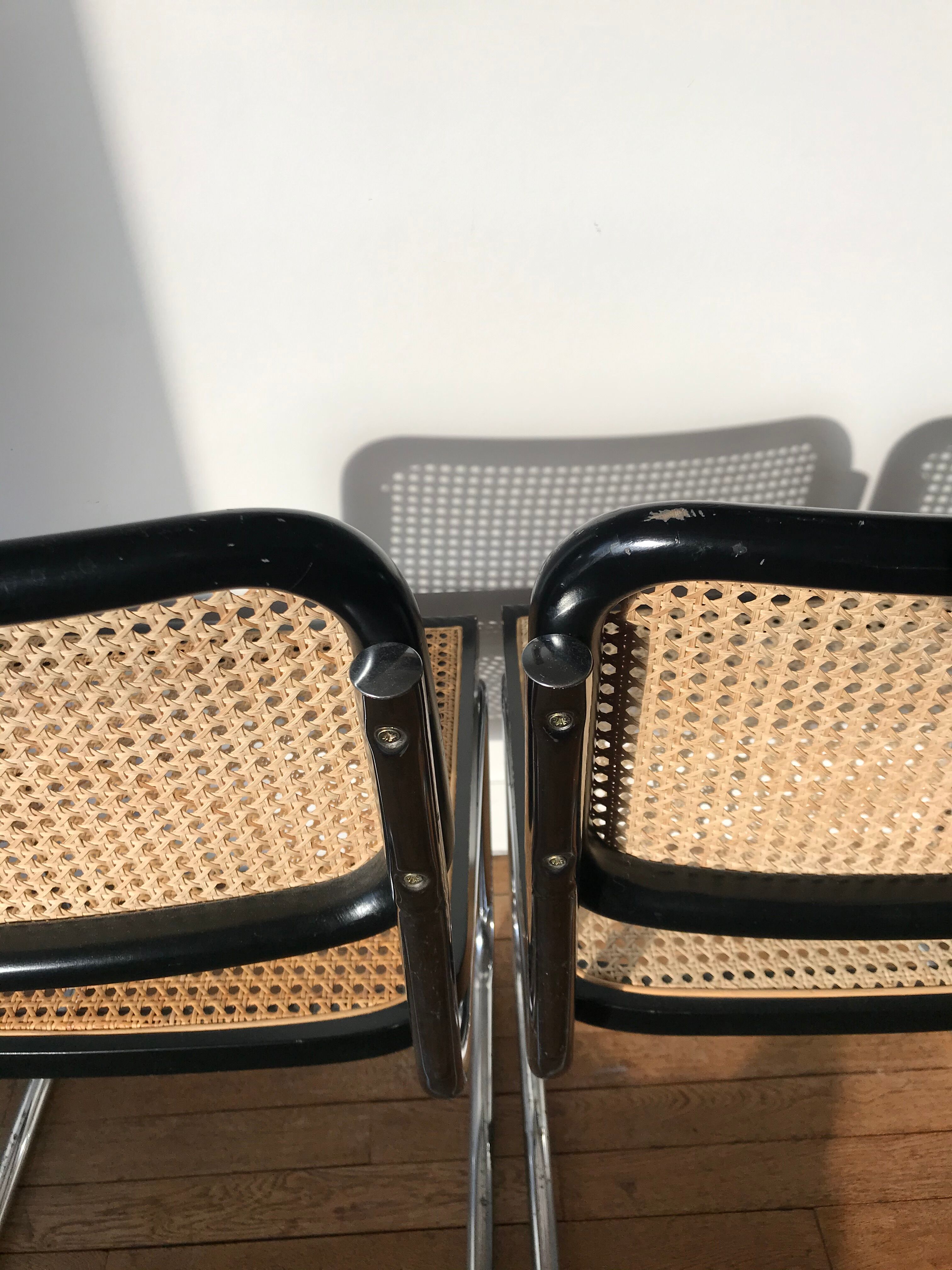 Pair of Chairs Cesca B32 - Marcel Breuer