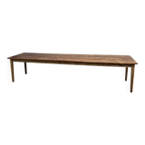 Very large solid pine farmhouse table