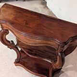 Mahogany console