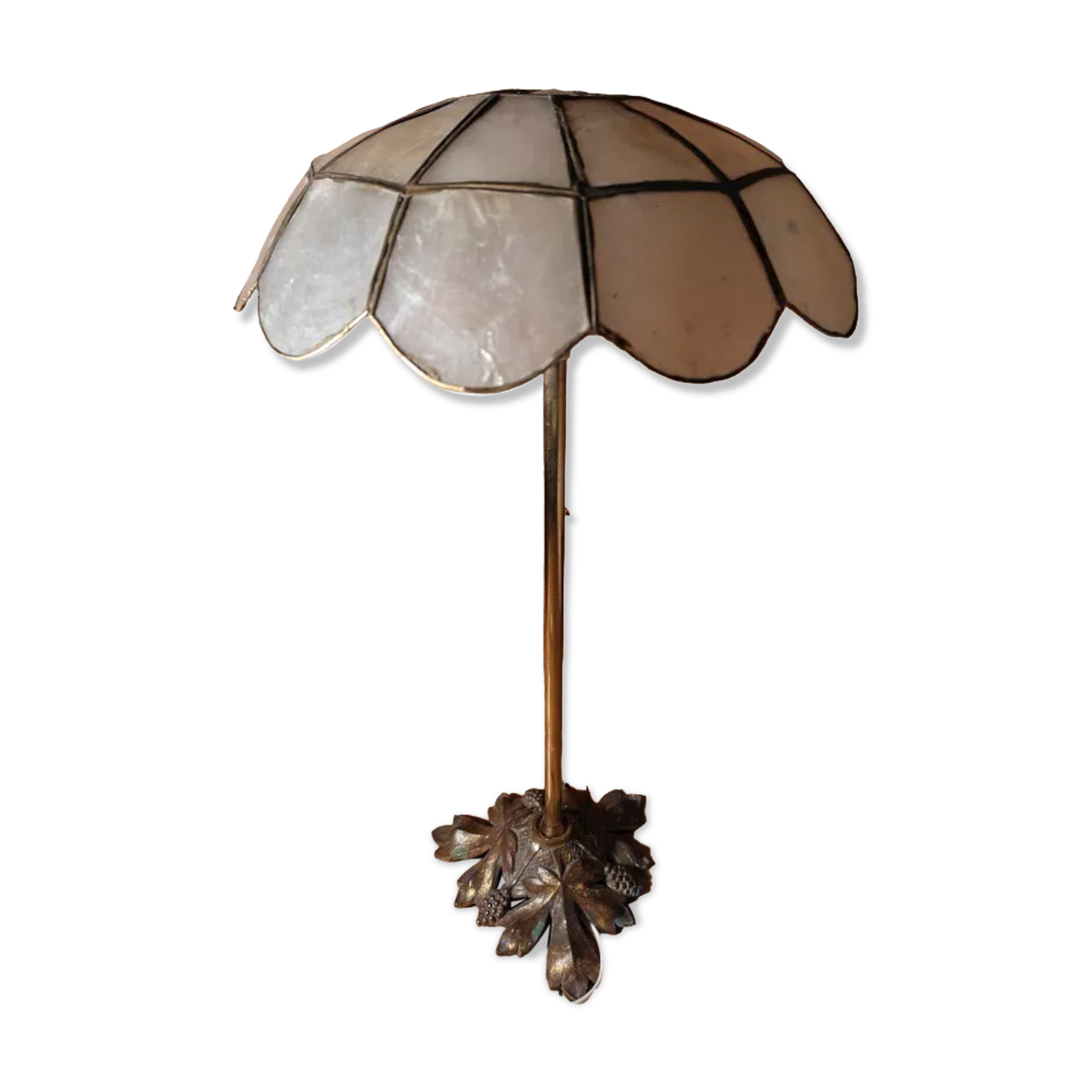 Lamp bronze brass Mother-of-pearl Golden checkerboard brass DP 1122425