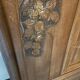 1930s headboard in solid oak