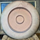 Paire de tableaux sur plats peints